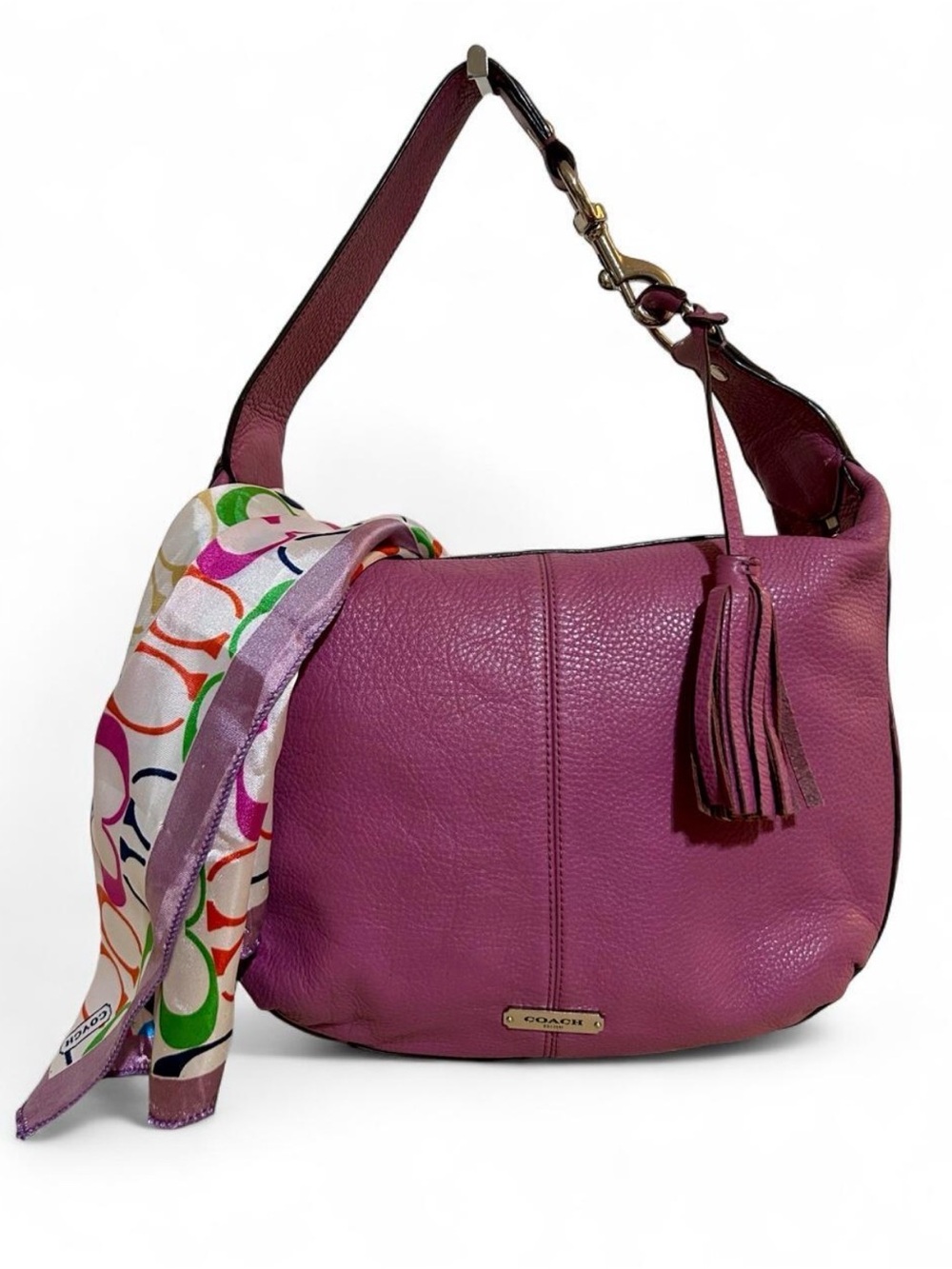 Coach Avery Hobo Bag and Coach Scarf